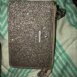 Small kate spade key chain wallet